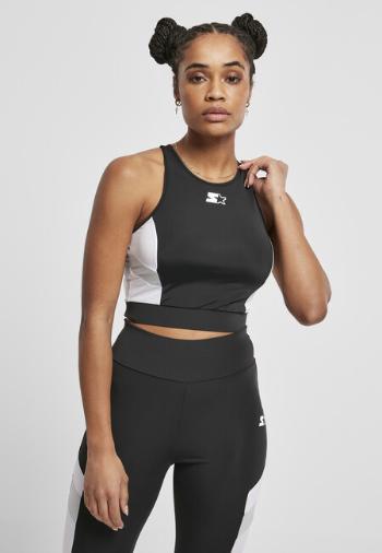 Ladies Starter Sports Cropped Top black/white - XL