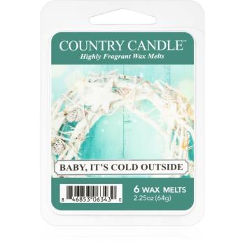 Country Candle Baby It's Cold Outside ceară pentru aromatizator 64 g