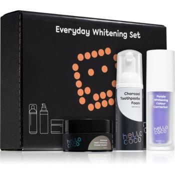 Hello Coco Teeth Whitening Everyday Whitening Set set pentru albire pentru dinti