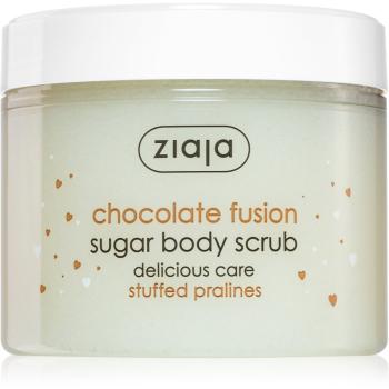 Ziaja Chocolate Fusion exfoliant de corp cu zahăr 300 ml