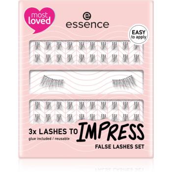 essence LASHES TO IMPRESS gene false ambalaj economic