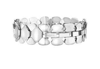 BREIL Brățară modernă din oțel pentru femei Hexagonia TJ3633