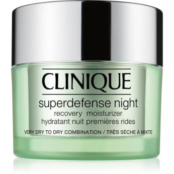 Clinique Superdefense™ Night Recovery Moisturizer crema de noapte hidratanta impotriva primelor semne de imbatranire ale pielii 50 ml