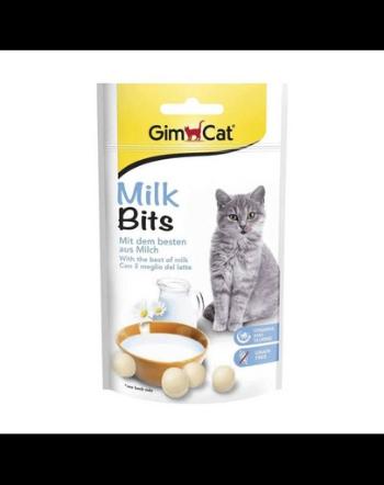 GIMCAT Tasty Tabs Milk Bits 40 g recompensa pisici cu lapte