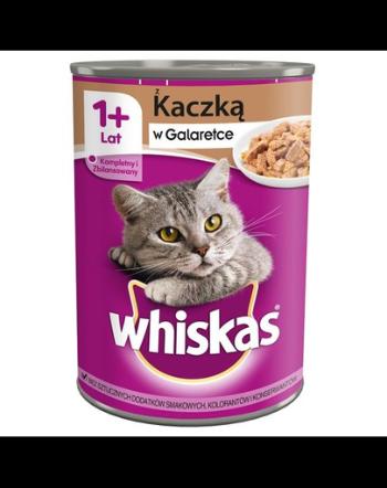 WHISKAS Rata in aspic, conserve hrana pisica 24 x 400 g