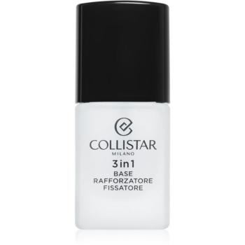 Collistar Puro lac de unghii cu rezistenta indelungata 3 in 1 culoare Translucent 10 ml