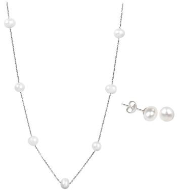 JwL Luxury Pearls Set de bijuterii cu discount JL0026 și JL0355