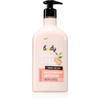 Bielenda Body Coctail Peach + Kombucha loțiune de corp hidratantă cu efect revitalizant 400 ml