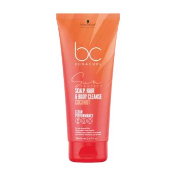 Schwarzkopf Professional Șampon protector 3 în 1 Bonacure Sun Protect (Scalp, Hair & Body Cleanse) 200 ml