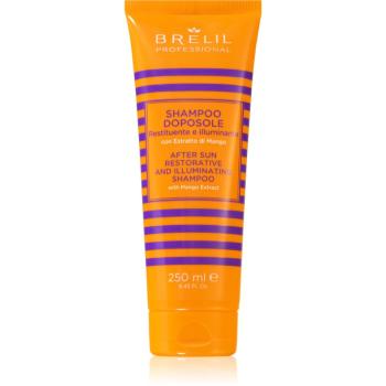 Brelil Professional Solaire After Sun Shampoo sampon hranitor pentru parul deteriorat de efectele solare , clor si sare 250 ml