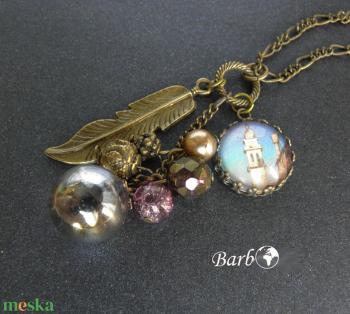 Itáliai Emlék - bronz nyaklánc