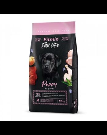 FITMIN Dog For Life Puppy hrana pentru catelusi 12 kg