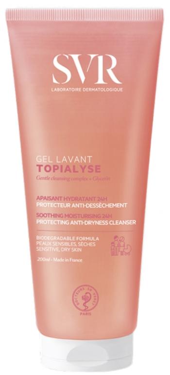 SVR Gel de spălare pentru pielea sensibilă și uscată Topialyse (Cleansing Gel) 200 ml