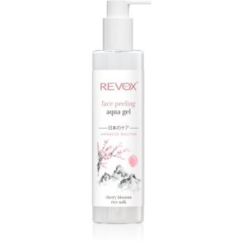 Revox B77 Japanese Routine Face Peeling Aqua Gel curatare usoara dupa exfoliere faciale 250 ml