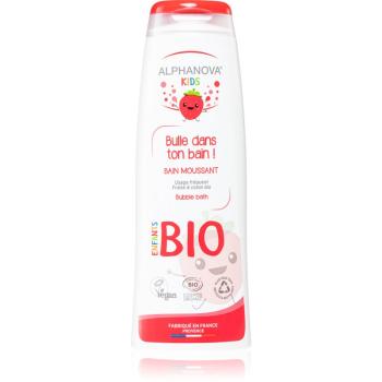 Alphanova Kids Bio spuma de baie pentru copii Pear 250 ml