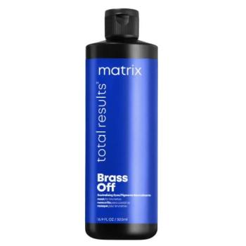 Matrix Mască de păr pentru neutralizarea tonurilor galbene și alămii Brass Off (Neutralizing Mask) 500 ml