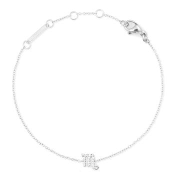 Daniel Wellington Brățară lanț de oțel cu semnul zodiacal Scorpion Crystal Zodiac DW00400938