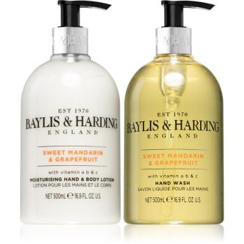 Baylis & Harding Sweet Mandarin & Grapefruit set pentru un ten hidratat