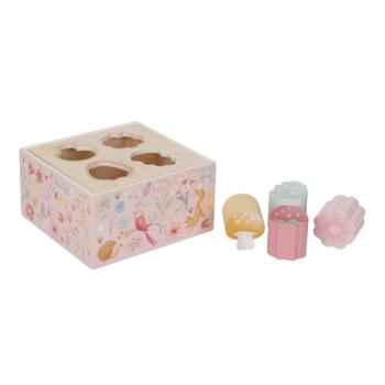 Little Dutch Fairy Garden Shape Sorter jucărie interactivă cu piese care se pot insera 18 m+ 1 buc