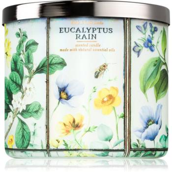 Bath & Body Works Eucalyptus Rain illatgyertya 411 g