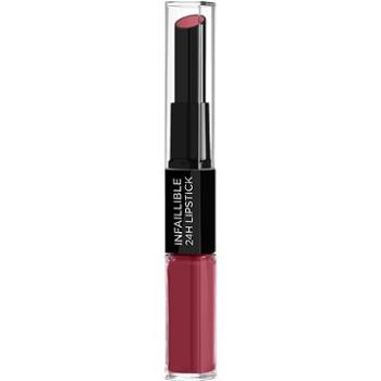 L'ORÉAL PARIS Infaillible 24H Lip Color 804 Metroproof Rose rtěnka 5,7 g (3600523999965)