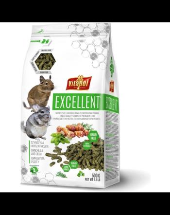 VITAPOL Excellent hrana completa pentru chinchilla si degu 500 g