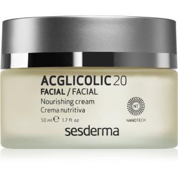 Sesderma Acglicolic 20 Facial crema hranitoare de intinerire uscata si foarte uscata 50 ml