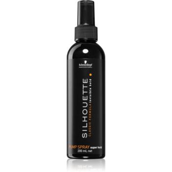 Schwarzkopf Professional Silhouette Pump Spray fixativ cu fixare puternică reincarcabil 200 ml