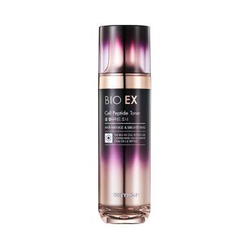 Tony Moly Loțiune tonică iluminatoare și împotriva ridurilor pentru piele Bio Ex (Cell Peptine Toner) 130 ml