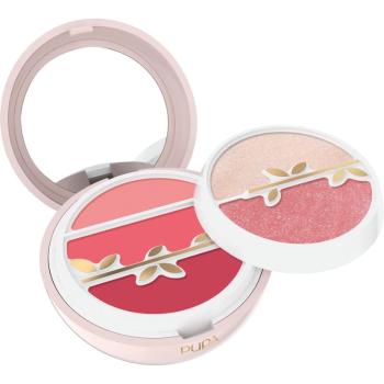 PUPA Milano All You Need Is Owl Owl paleta de machiaj pentru ochi si buze mai multe nuanțe PINK 1 buc