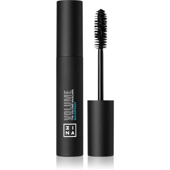 3INA The Volume Mascara mascara rezistent la apă ce oferă volum culoare 900 14 ml