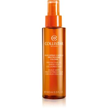 Collistar Protective Oil Spray for Coloured Hair Ulei protector de păr pentru protecție solară pentru păr vopsit in spray 100 ml