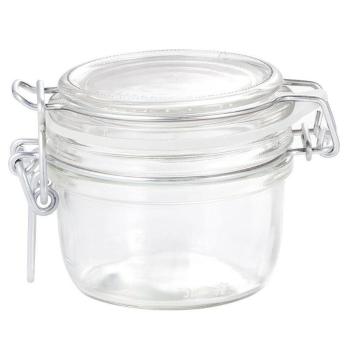 Bormioli Rocco Recipient pentru alimente cuînchidere clip Evolution, 125 ml