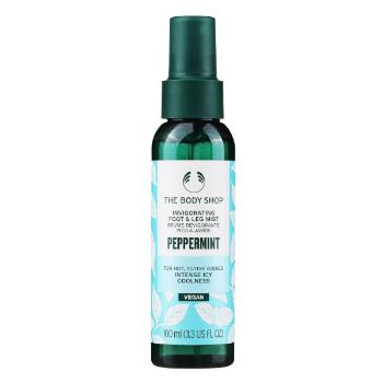 The Body Shop Spray revigorant pentru picioare Peppermint (Invigorating Foot & Leg Mist) 100 ml