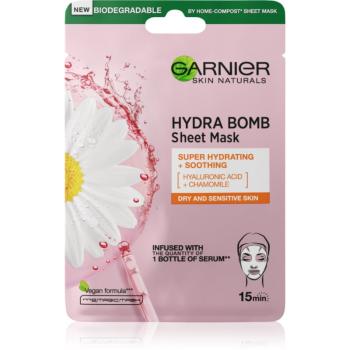 Garnier Skin Naturals Moisture+Comfort mască cu efect calmant și super hidratant pentru piele uscata spre sensibila 28 g