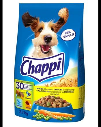 CHAPPI Hrana pentru caine, cu pasare 2.7 kg