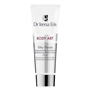 Dr Irena Eris Cremă de mâini regenerantă împotriva petelor pigmentare SPF 20 Body Art Silky Hands (Regenerating and Spots Brightening Hand Cream) 75 m