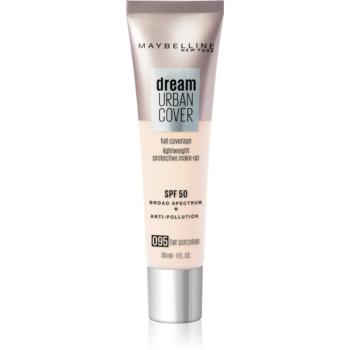 Maybelline Dream Urban Cover fond de ten cu acoperire ridicată culoare 095 Fair Porcelain 30 ml