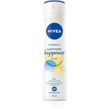 NIVEA Summer Happiness Fresh Deodorant Spray fara continut de aluminiu 150 ml