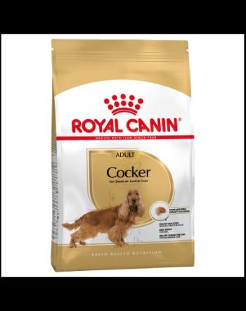 ROYAL CANIN Hrana uscata pentru cainii adulti de rasa Cocker adult 24 kg (2 x 12 kg)