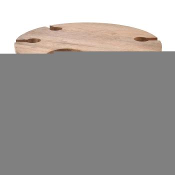 Masă de picnic din lemn de mango Orion, 39,5 x 24,5 cm