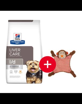 HILL'S Prescription Diet Canine l/d Liver Care 10 kg pentru caini bolnavi de ficat + jucarie GRATIS