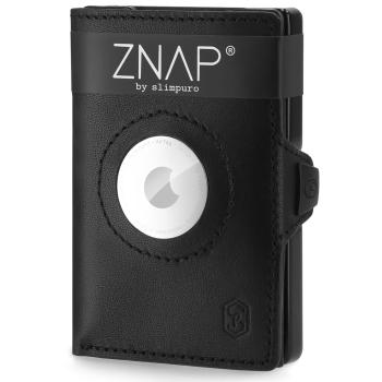 Slimpuro ZNAP Airtag Wallet, 8 carduri, compartiment pentru monede, 8,9 x 1,5 x 6,3 cm (L x Î x l), protecție RFID