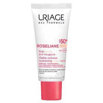 Uriage CC cremă pentru piele sensibilă predispusă la înroșire SPF 50+ Roséliane (CC Cream) 40 ml