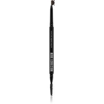 BPerfect Indestructi'Brow creion de sprancene de lunga durata cu pensula culoare Ultra Dark Brown 10 g