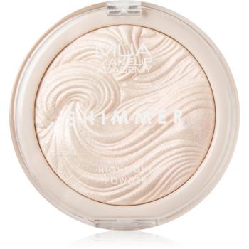 MUA Makeup Academy Shimmer Pudra compacta ce ofera luminozitate culoare Peach Diamond 8 g