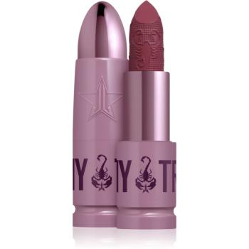 Jeffree Star Cosmetics Scorpio Shiny Trap Lipstick ruj cremos foarte pigmentat culoare Deep Sting 3 g