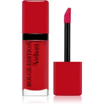 Bourjois Rouge Edition Velvet ruj de buze lichid cu efect matifiant culoare 08 Grand Cru 7.7 ml