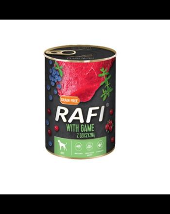DOLINA NOTECI RAFI hrană umedă pentru câini, carne de vânat 400 g