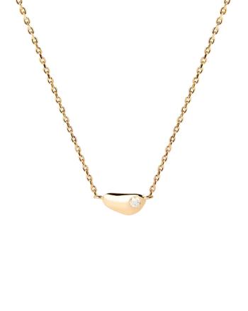 PDPAOLA Colier placat cu aur Delta Essentials CO01-873-U